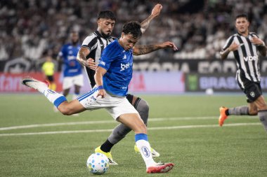 RIO DE JANEIRO (RJ), 29.01.2026 - CAMPEONATO BRASILEIRO - BOTAFOGO X CRUZEIRO - Botafogo x Cruzeiro ile Nilton Santos 'taki Brezilya Şampiyonluğu maçı.