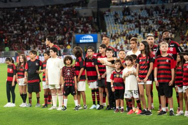 RIO DE JANEIRO (RJ), 25 / 01 / 2026 - CARIOCA 2026 - FLAMENGO - Maracana 'daki Campeonato Carioca için Fluminense x Flamengo maçı.