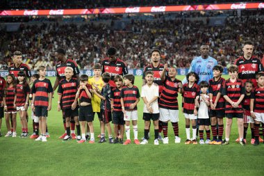 RIO DE JANEIRO (RJ), 25 / 01 / 2026 - CARIOCA 2026 - FLAMENGO - Maracana 'daki Campeonato Carioca için Fluminense x Flamengo maçı.