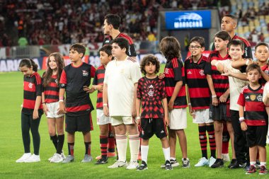 RIO DE JANEIRO (RJ), 25 / 01 / 2026 - CARIOCA 2026 - FLAMENGO - Maracana 'daki Campeonato Carioca için Fluminense x Flamengo maçı.