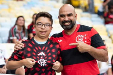 RIO DE JANEIRO (RJ), 25 / 01 / 2026 - CARIOCA 2026 - FLAMENGO - Maracana 'daki Campeonato Carioca için Fluminense x Flamengo maçı.