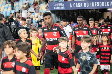 RIO DE JANEIRO (RJ), 25 / 01 / 2026 - CARIOCA 2026 - FLAMENGO - Maracana 'daki Campeonato Carioca için Fluminense x Flamengo maçı.