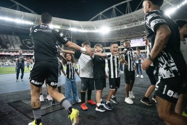 RIO DE JANEIRO (RJ), 29.01.2026 - CAMPEONATO BRASILEIRO - BOTAFOGO X CRUZEIRO - Botafogo x Cruzeiro ile Nilton Santos 'taki Brezilya Şampiyonluğu maçı.