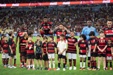 RIO DE JANEIRO (RJ), 25 / 01 / 2026 - CARIOCA 2026 - FLAMENGO - Maracana 'daki Campeonato Carioca için Fluminense x Flamengo maçı.