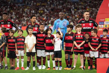 RIO DE JANEIRO (RJ), 25 / 01 / 2026 - CARIOCA 2026 - FLAMENGO - Maracana 'daki Campeonato Carioca için Fluminense x Flamengo maçı.