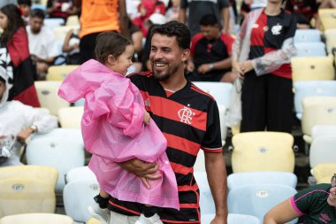 RIO DE JANEIRO (RJ), 25 / 01 / 2026 - CARIOCA 2026 - FLAMENGO - Maracana 'daki Campeonato Carioca için Fluminense x Flamengo maçı.