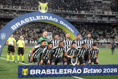RIO DE JANEIRO (RJ), 29.01.2026 - CAMPEONATO BRASILEIRO - BOTAFOGO X CRUZEIRO - Botafogo x Cruzeiro ile Nilton Santos 'taki Brezilya Şampiyonluğu maçı.