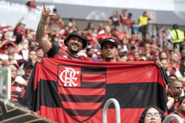 BRASILIA (DF), 01.02.2026 - SUPERCOPA DO BRASIL - FLAMENGO X CORINTHIANS - Flamengo x Corinthians ile Arena BRB 'deki Supercopa do Brasil finali için maç.