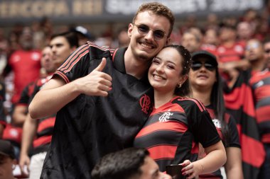 BRASILIA (DF), 01.02.2026 - SUPERCOPA DO BRASIL - FLAMENGO X CORINTHIANS - Flamengo x Corinthians ile Arena BRB 'deki Supercopa do Brasil finali için maç.