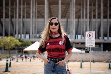 BRASILIA (DF), 01.02.2026 - SUPERCOPA DO BRASIL - FLAMENGO X CORINTHIANS - Flamengo x Corinthians ile Arena BRB 'deki Supercopa do Brasil finali için maç.