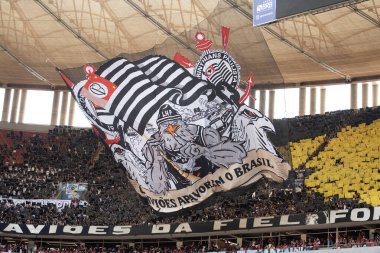 BRASILIA (DF), 01.02.2026 - SUPERCOPA DO BRASIL - FLAMENGO X CORINTHIANS - Flamengo x Corinthians ile Arena BRB 'deki Supercopa do Brasil finali için maç.