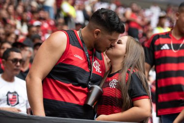 BRASILIA (DF), 01.02.2026 - SUPERCOPA DO BRASIL - FLAMENGO X CORINTHIANS - Flamengo x Corinthians ile Arena BRB 'deki Supercopa do Brasil finali için maç.