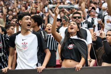BRASILIA (DF), 01.02.2026 - SUPERCOPA DO BRASIL - FLAMENGO X CORINTHIANS - Flamengo x Corinthians ile Arena BRB 'deki Supercopa do Brasil finali için maç.
