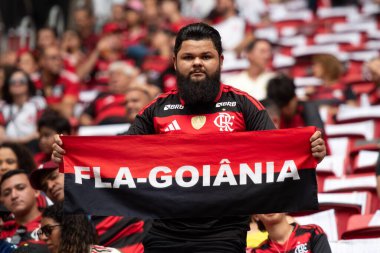 BRASILIA (DF), 01.02.2026 - SUPERCOPA DO BRASIL - FLAMENGO X CORINTHIANS - Flamengo x Corinthians ile Arena BRB 'deki Supercopa do Brasil finali için maç.