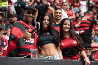 BRASILIA (DF), 01.02.2026 - SUPERCOPA DO BRASIL - FLAMENGO X CORINTHIANS - Flamengo x Corinthians ile Arena BRB 'deki Supercopa do Brasil finali için maç.