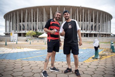 BRASILIA (DF), 01.02.2026 - SUPERCOPA DO BRASIL - FLAMENGO X CORINTHIANS - Flamengo x Corinthians ile Arena BRB 'deki Supercopa do Brasil finali için maç.