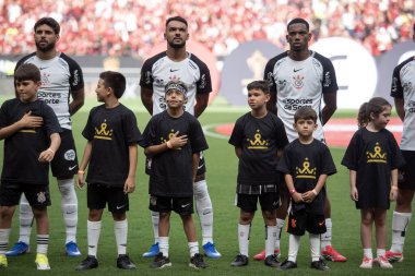 BRASILIA (DF), 01.02.2026 - SUPERCOPA DO BRASIL - FLAMENGO X CORINTHIANS - Flamengo x Corinthians ile Arena BRB 'deki Supercopa do Brasil finali için maç.