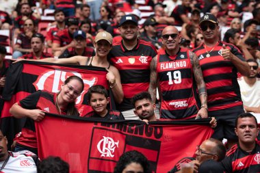 BRASILIA (DF), 01.02.2026 - SUPERCOPA DO BRASIL - FLAMENGO X CORINTHIANS - Flamengo x Corinthians ile Arena BRB 'deki Supercopa do Brasil finali için maç.
