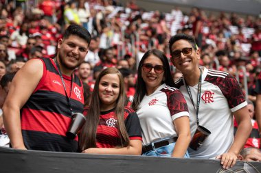 BRASILIA (DF), 01.02.2026 - SUPERCOPA DO BRASIL - FLAMENGO X CORINTHIANS - Flamengo x Corinthians ile Arena BRB 'deki Supercopa do Brasil finali için maç.
