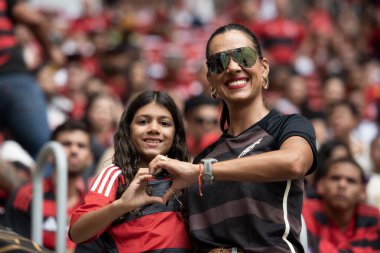 BRASILIA (DF), 01.02.2026 - SUPERCOPA DO BRASIL - FLAMENGO X CORINTHIANS - Flamengo x Corinthians ile Arena BRB 'deki Supercopa do Brasil finali için maç.