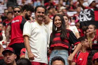 BRASILIA (DF), 01.02.2026 - SUPERCOPA DO BRASIL - FLAMENGO X CORINTHIANS - Flamengo x Corinthians ile Arena BRB 'deki Supercopa do Brasil finali için maç.