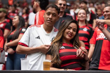 BRASILIA (DF), 01.02.2026 - SUPERCOPA DO BRASIL - FLAMENGO X CORINTHIANS - Flamengo x Corinthians ile Arena BRB 'deki Supercopa do Brasil finali için maç.