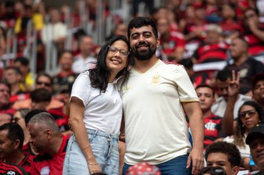 BRASILIA (DF), 01.02.2026 - SUPERCOPA DO BRASIL - FLAMENGO X CORINTHIANS - Flamengo x Corinthians ile Arena BRB 'deki Supercopa do Brasil finali için maç.