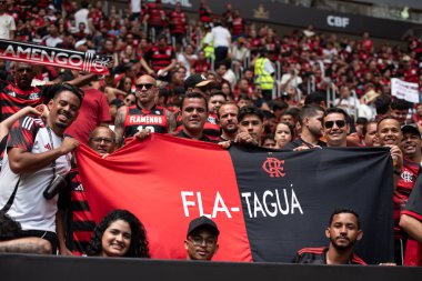 BRASILIA (DF), 01.02.2026 - SUPERCOPA DO BRASIL - FLAMENGO X CORINTHIANS - Flamengo x Corinthians ile Arena BRB 'deki Supercopa do Brasil finali için maç.