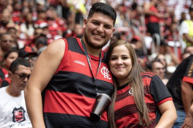BRASILIA (DF), 01.02.2026 - SUPERCOPA DO BRASIL - FLAMENGO X CORINTHIANS - Flamengo x Corinthians ile Arena BRB 'deki Supercopa do Brasil finali için maç.