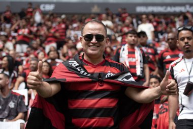 BRASILIA (DF), 01.02.2026 - SUPERCOPA DO BRASIL - FLAMENGO X CORINTHIANS - Flamengo x Corinthians ile Arena BRB 'deki Supercopa do Brasil finali için maç.