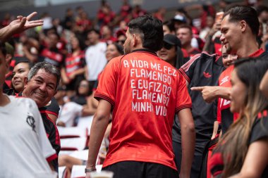 BRASILIA (DF), 01.02.2026 - SUPERCOPA DO BRASIL - FLAMENGO X CORINTHIANS - Flamengo x Corinthians ile Arena BRB 'deki Supercopa do Brasil finali için maç.