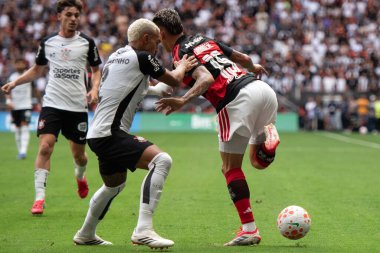BRASILIA (DF), 01.02.2026 - SUPERCOPA DO BRASIL - FLAMENGO X CORINTHIANS - Flamengo x Corinthians ile Arena BRB 'deki Supercopa do Brasil finali için maç.