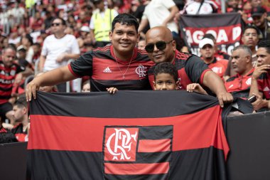 BRASILIA (DF), 01.02.2026 - SUPERCOPA DO BRASIL - FLAMENGO X CORINTHIANS - Flamengo x Corinthians ile Arena BRB 'deki Supercopa do Brasil finali için maç.