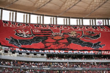 BRASILIA (DF), 01.02.2026 - SUPERCOPA DO BRASIL - FLAMENGO X CORINTHIANS - Flamengo x Corinthians ile Arena BRB 'deki Supercopa do Brasil finali için maç.