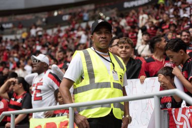 BRASILIA (DF), 01.02.2026 - SUPERCOPA DO BRASIL - FLAMENGO X CORINTHIANS - Flamengo x Corinthians ile Arena BRB 'deki Supercopa do Brasil finali için maç.