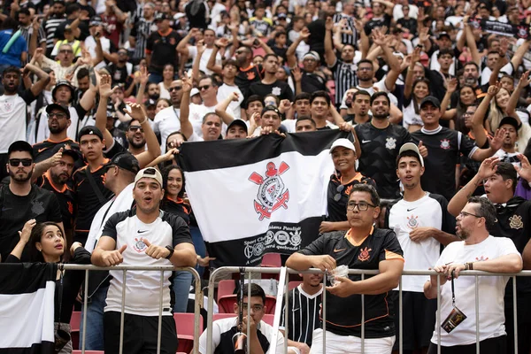 BRASILIA (DF), 01.02.2026 - SUPERCOPA DO BRASIL - FLAMENGO X CORINTHIANS - Flamengo x Corinthians ile Arena BRB 'deki Supercopa do Brasil finali için maç.
