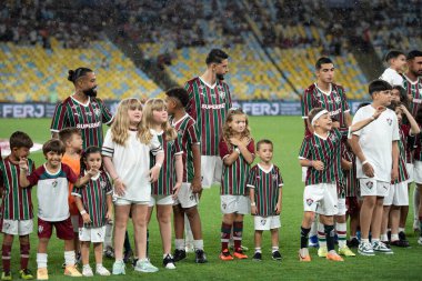 RIO DE JANEIRO, (RJ) - 08.02.2026 - CAMPEONATO CARIOCA - FLUMINENSE X MARICA - Marica Kampeonato Carioca için Fluminense x Marica eşleşmesi.