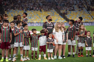 RIO DE JANEIRO, (RJ) - 08.02.2026 - CAMPEONATO CARIOCA - FLUMINENSE X MARICA - Marica Kampeonato Carioca için Fluminense x Marica eşleşmesi.