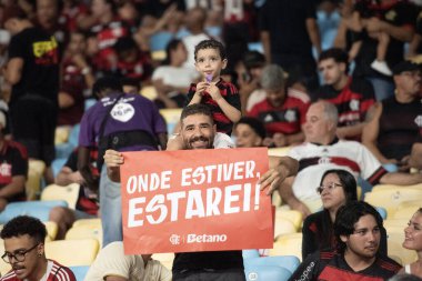 RIO DE JANEIRO (RJ) - 04.02.2026 - BRAZILIAN CHAMPIONSHIP - FLAMENGO X INTERNACIONAL - Flamengo x Internacional maçı bu Çarşamba Maracan Şampiyonası için Maracan 'da (4)).