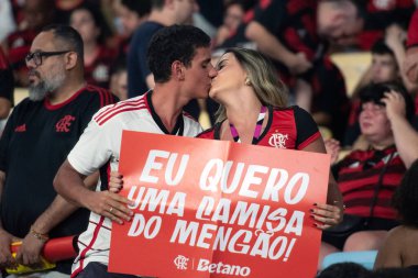RIO DE JANEIRO (RJ) - 04.02.2026 - BRAZILIAN CHAMPIONSHIP - FLAMENGO X INTERNACIONAL - Flamengo x Internacional maçı bu Çarşamba Maracan Şampiyonası için Maracan 'da (4)).