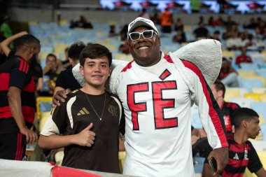 RIO DE JANEIRO, (RJ) - 07.02.2026 - CARIOCA CHAMPIONSHIP - FLAMENGO X SAMPAIO CORRA - Flamengo x Sampaio Corra ile Cumartesi gecesi Maracan 'da oynanan Carioca Şampiyonası maçı (07)).