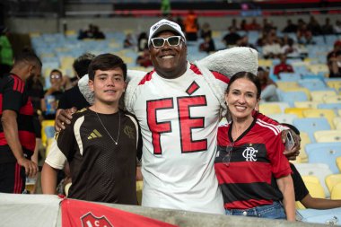 RIO DE JANEIRO, (RJ) - 07.02.2026 - CARIOCA CHAMPIONSHIP - FLAMENGO X SAMPAIO CORRA - Flamengo x Sampaio Corra ile Cumartesi gecesi Maracan 'da oynanan Carioca Şampiyonası maçı (07)).