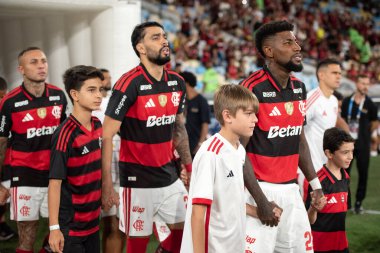 RIO DE JANEIRO (RJ) - 04.02.2026 - BRAZILIAN CHAMPIONSHIP - FLAMENGO X INTERNACIONAL - Flamengo x Internacional maçı bu Çarşamba Maracan Şampiyonası için Maracan 'da (4)).