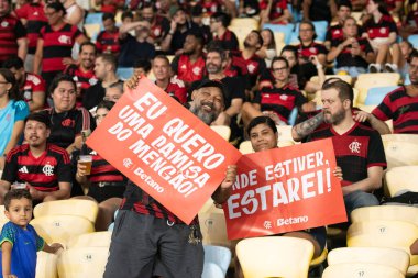 RIO DE JANEIRO (RJ) - 04.02.2026 - BRAZILIAN CHAMPIONSHIP - FLAMENGO X INTERNACIONAL - Flamengo x Internacional maçı bu Çarşamba Maracan Şampiyonası için Maracan 'da (4)).