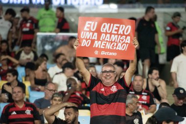 RIO DE JANEIRO (RJ) - 04.02.2026 - BRAZILIAN CHAMPIONSHIP - FLAMENGO X INTERNACIONAL - Flamengo x Internacional maçı bu Çarşamba Maracan Şampiyonası için Maracan 'da (4)).