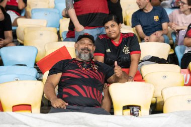 RIO DE JANEIRO (RJ) - 04.02.2026 - BRAZILIAN CHAMPIONSHIP - FLAMENGO X INTERNACIONAL - Flamengo x Internacional maçı bu Çarşamba Maracan Şampiyonası için Maracan 'da (4)).