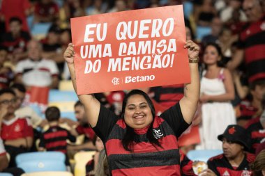 RIO DE JANEIRO (RJ) - 04.02.2026 - BRAZILIAN CHAMPIONSHIP - FLAMENGO X INTERNACIONAL - Flamengo x Internacional maçı bu Çarşamba Maracan Şampiyonası için Maracan 'da (4)).