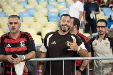 RIO DE JANEIRO, (RJ) - 07.02.2026 - CARIOCA CHAMPIONSHIP - FLAMENGO X SAMPAIO CORRA - Flamengo x Sampaio Corra ile Cumartesi gecesi Maracan 'da oynanan Carioca Şampiyonası maçı (07)).