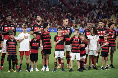 RIO DE JANEIRO (RJ) - 04.02.2026 - BRAZILIAN CHAMPIONSHIP - FLAMENGO X INTERNACIONAL - Flamengo x Internacional maçı bu Çarşamba Maracan Şampiyonası için Maracan 'da (4)).