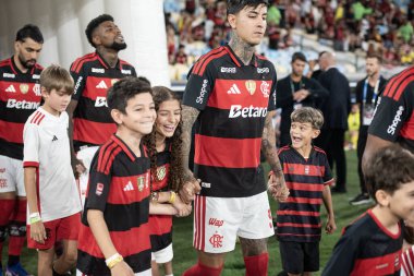 RIO DE JANEIRO (RJ) - 04.02.2026 - BRAZILIAN CHAMPIONSHIP - FLAMENGO X INTERNACIONAL - Flamengo x Internacional maçı bu Çarşamba Maracan Şampiyonası için Maracan 'da (4)).